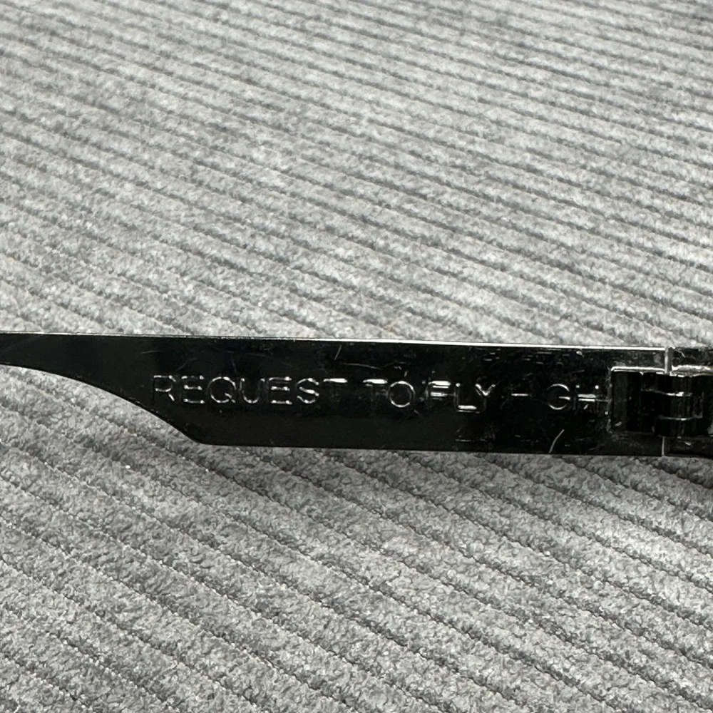 Black Flys Request to Fly GH Sunglasses Black Wrap Made in Japan MIEE Fly Club